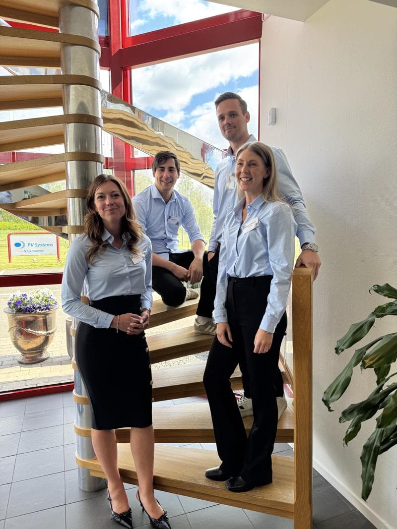 The team at Detab Ecomat in Jönköping